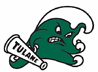 Tulane Green Wave team badge